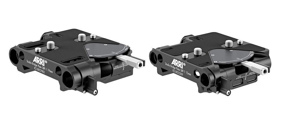 Arri stellt neue Bottom Dovetail Plates und die Studio Bridge Plate SBP-1 vor