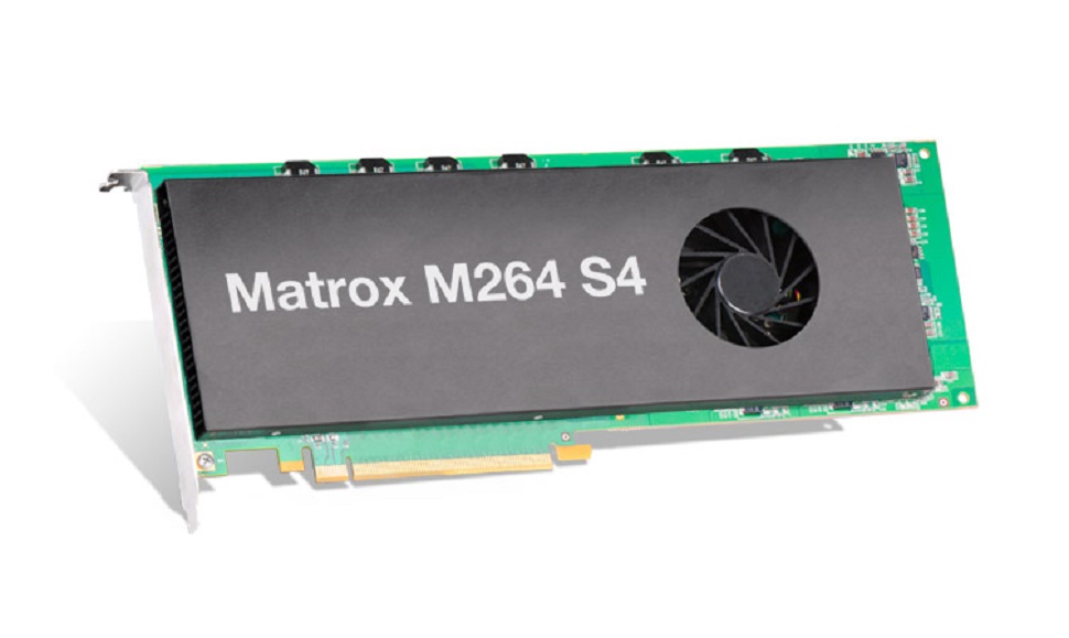 Matrox M264 S4-Karte für die Kodierung/Dekodierung/Dekodierung auf H.264-Basis