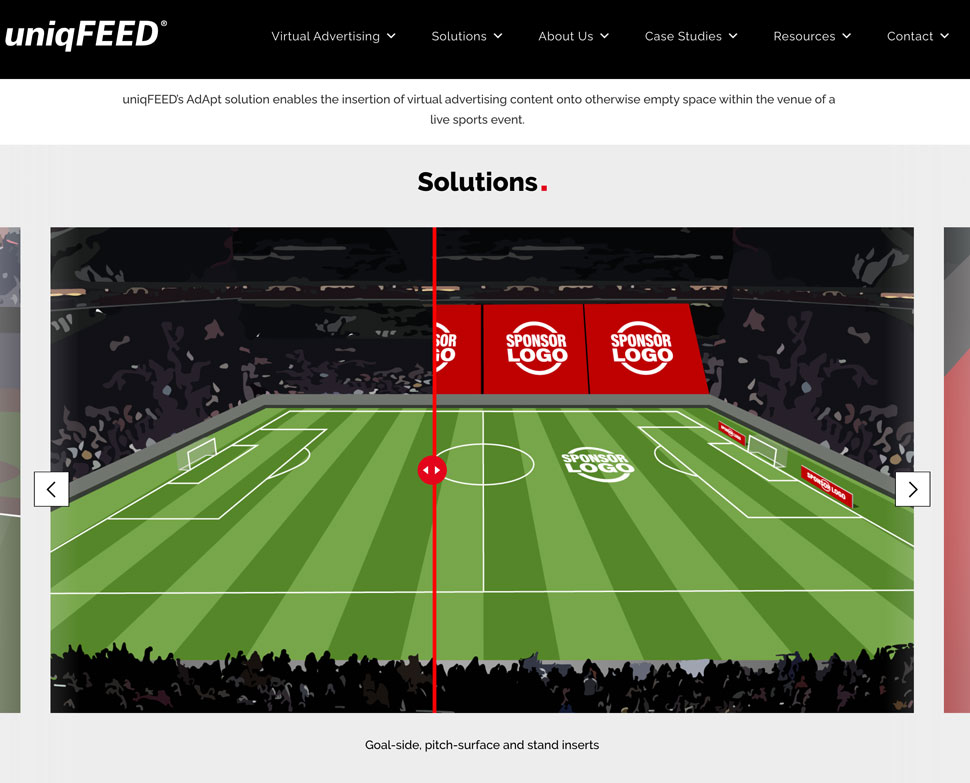 ©Screenshot Homepage Uniqfeed