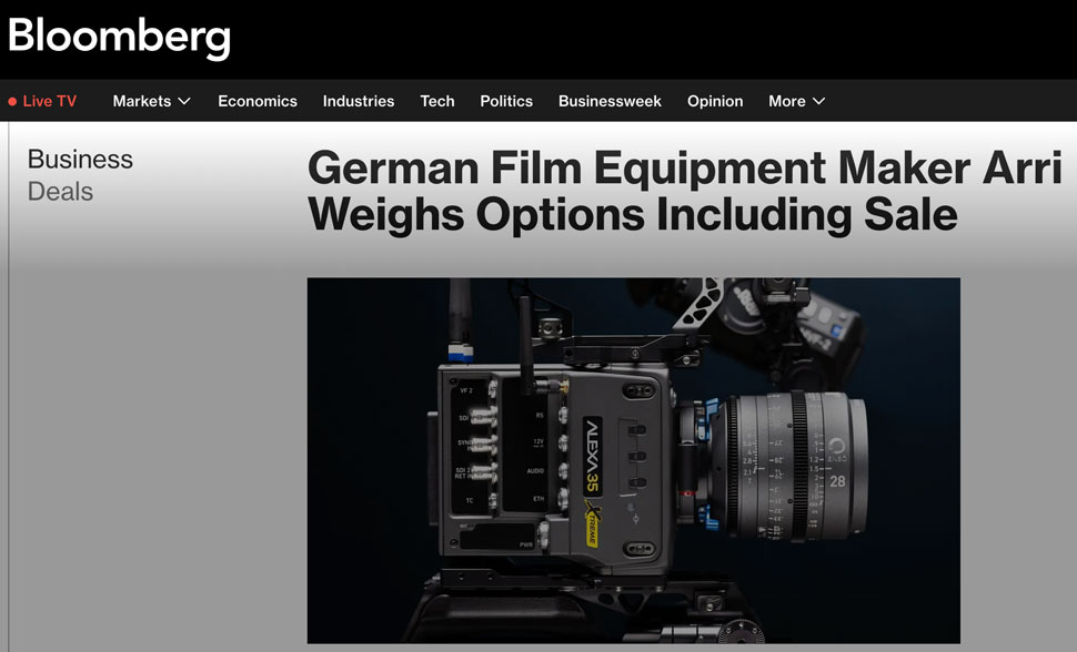 ©Bloomberg Screenshot